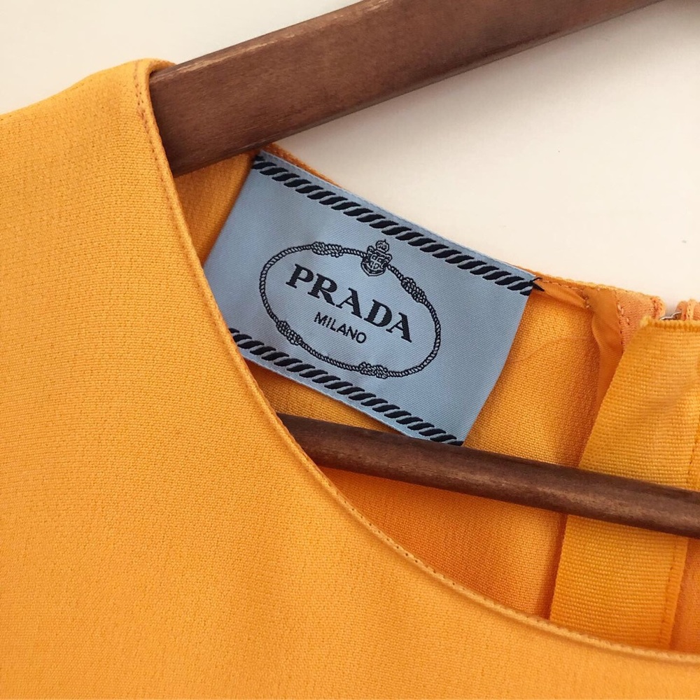 Prada Flounce Dress